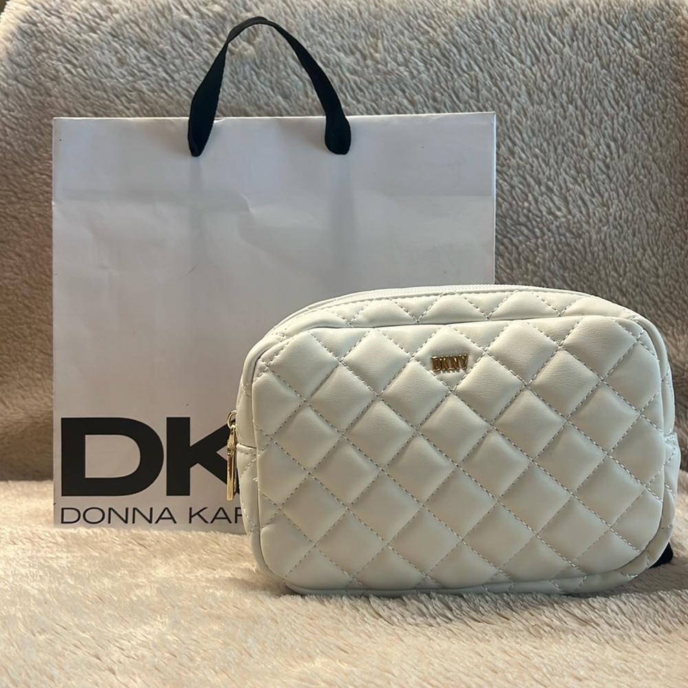 DKNY Quilted Belt Bag/Crossbody Bag